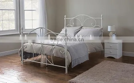 Soft Velvet Dove Bedstead photo-4