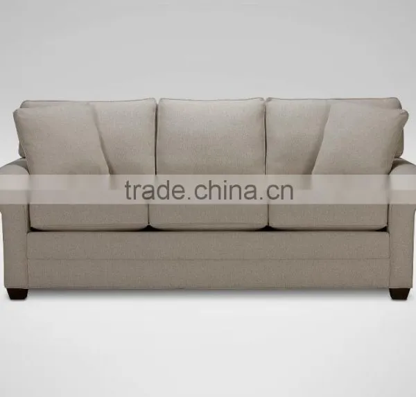Classic European Living Room Sofa 3 Seater Wooden Sofa photo-3