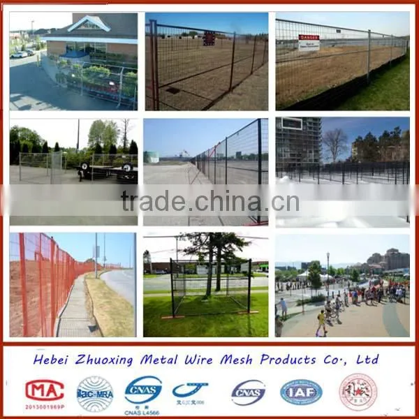 Powder Painting Steel Canada Temporary Fence photo-5