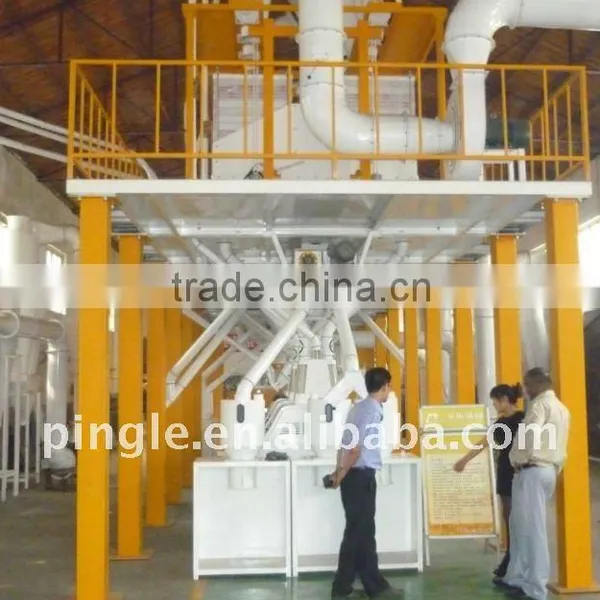6FTS-52B Maize Flour Mill Machine