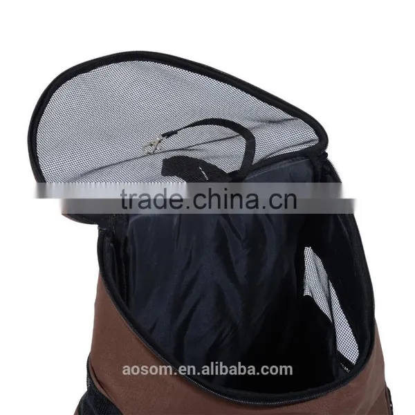 PawHut Coffee Pets Travel Backpack photo-6