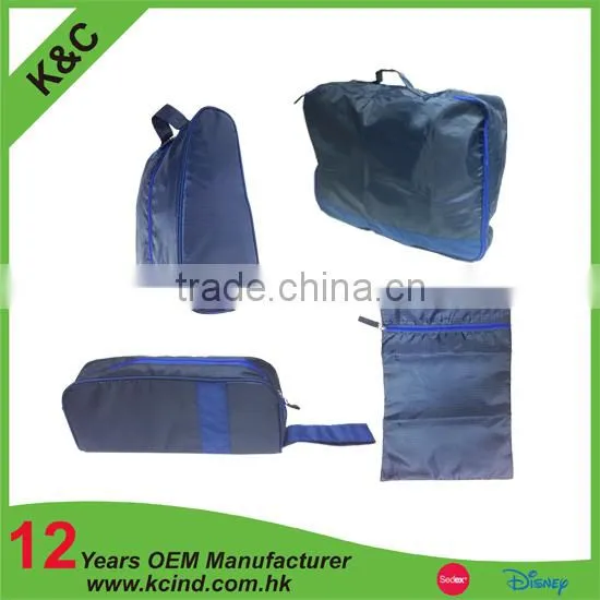 2016 New Design Promotional Polyester Material Travel Bag Set photo-2