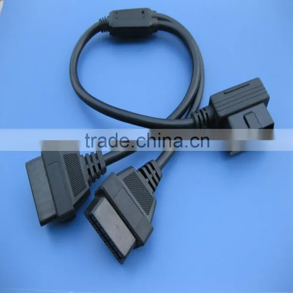 Auto Diagnostic Cable OBD 2 Y Splitter Cable