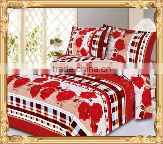 100% Cotton Twill Reactive Printed Fabric for Bed Sheet Home Textile photo-2