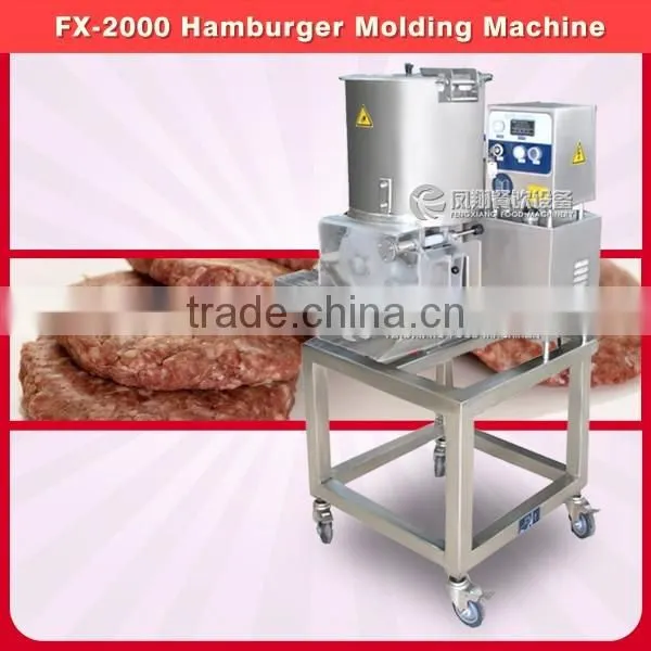 FX-2000 Stainless Steel Hamburger Molding Machine Cutlet Making Machine Meat Patty Machine photo-2