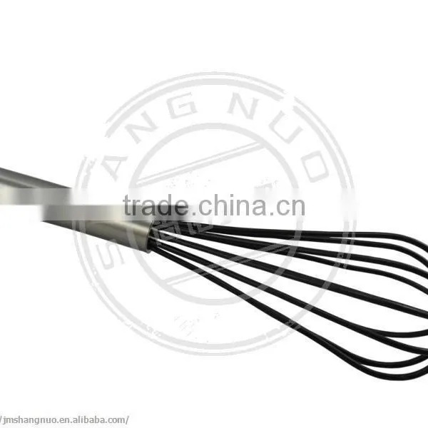 Rotary Silicone Egg Beater,spring Flour Beater With Tube Handle photo-2