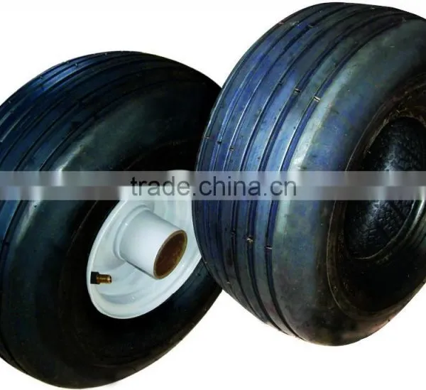 15x6.00-6 Lawn Mower Wheel Tubeless Hand Truck Wheel Golf Cart Pneumatic