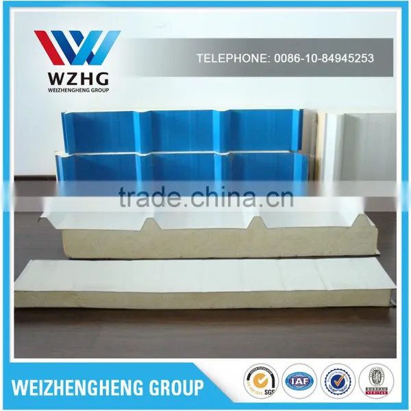 Cheap Building Materials Cold Room Insulation pu Panels,50mm-100mm Cold Room Sandwich Panel/wall Panel photo-6