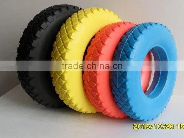 PU Foam Rubber Tyre Wheels 3.25/3.00-8 photo-2