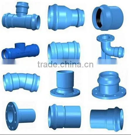 Ductile Iron Casting Pipe Fittings EN12842 With Socket photo-2