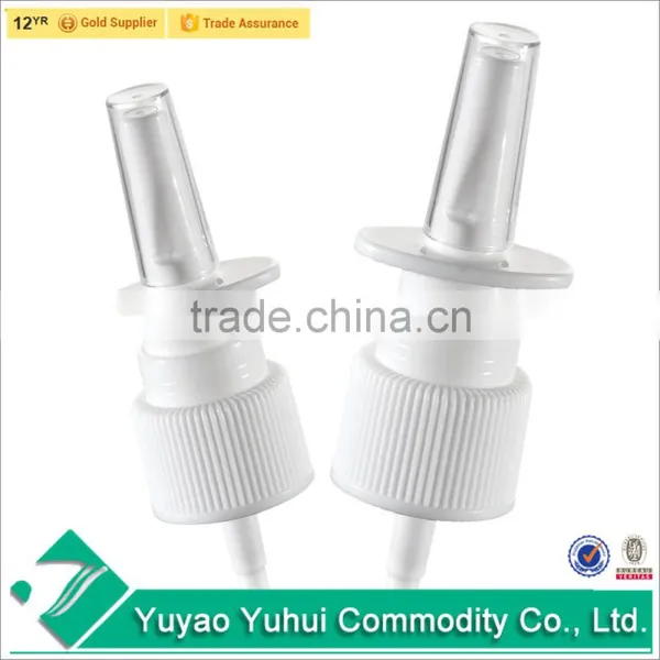 Yuyao Good Quality 20/410 Plastic Snap on Mist Sprayer With Long Nozzle for Mouth Freshener Bottle photo-2