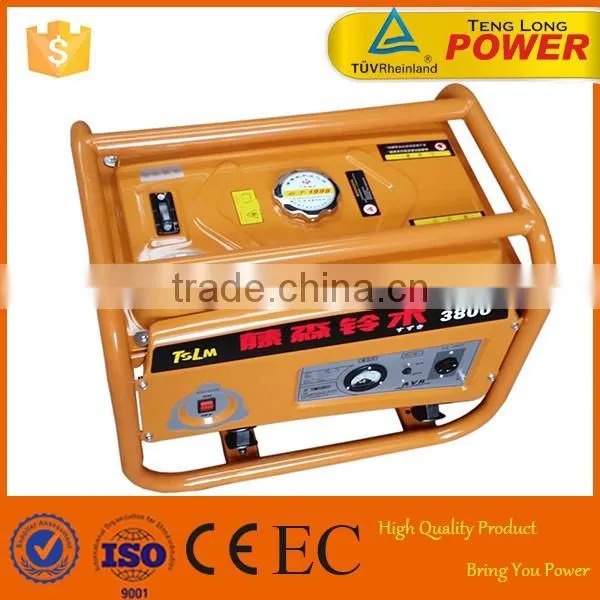 Portable 2kw Gasoline LPG Kerosene Power Generator for Home Use photo-3