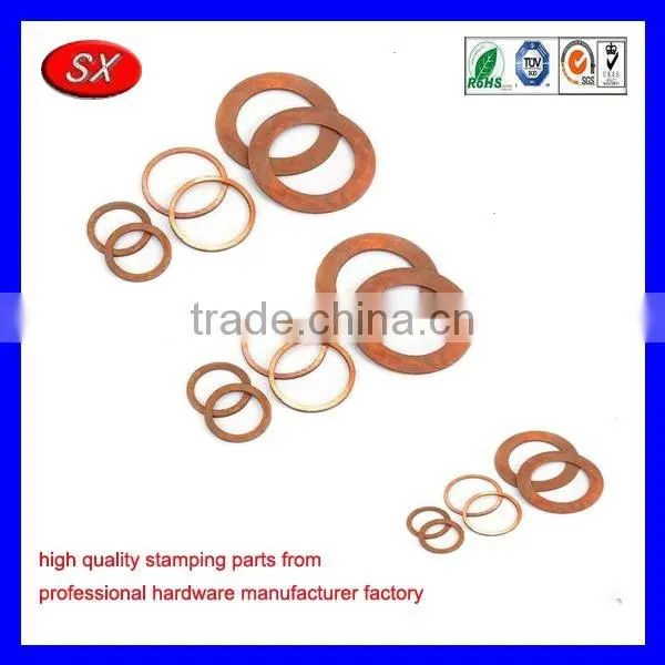 Customized Copper Engine Oil Drain Plug Gasket photo-2