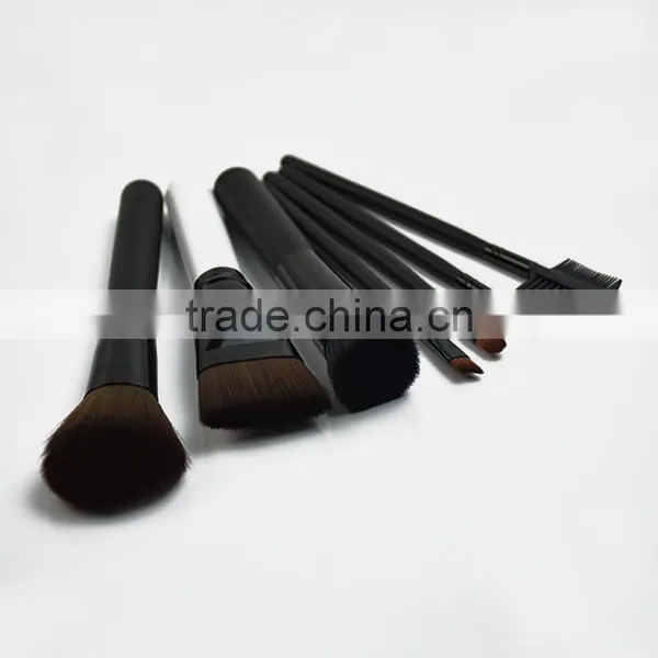 1 Dollar Cheap Human Hair 10pcs Makeup Brushes Set Make-up photo-3