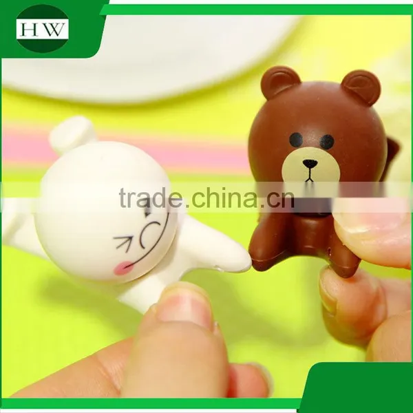 Mini Silicone Portable Cartoon Desktop Table Cell Mobile Phone Bracket Stand Support Holder photo-3
