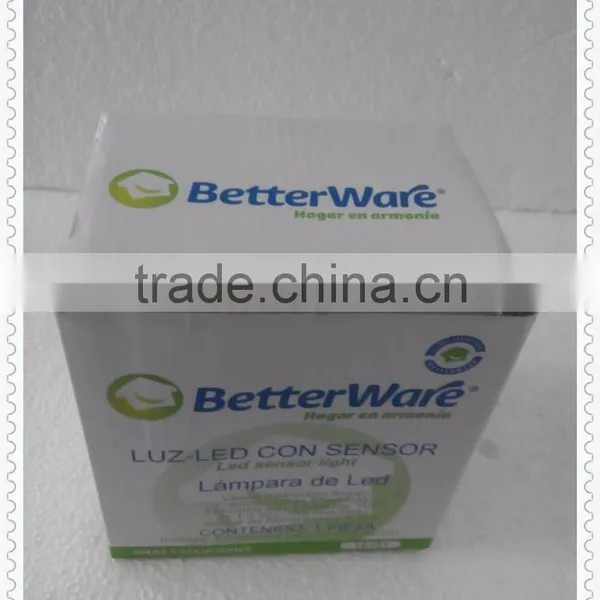 China Manufacture Good Quality Led Wall Decor Sensor Emergency Night Light photo-6