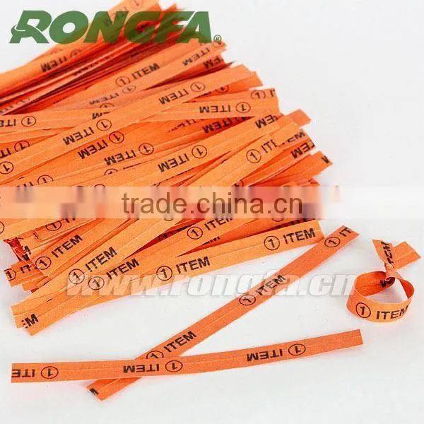 Farm Use Waterproof High Quality Paper Printed Vegetable Twist Tie photo-6