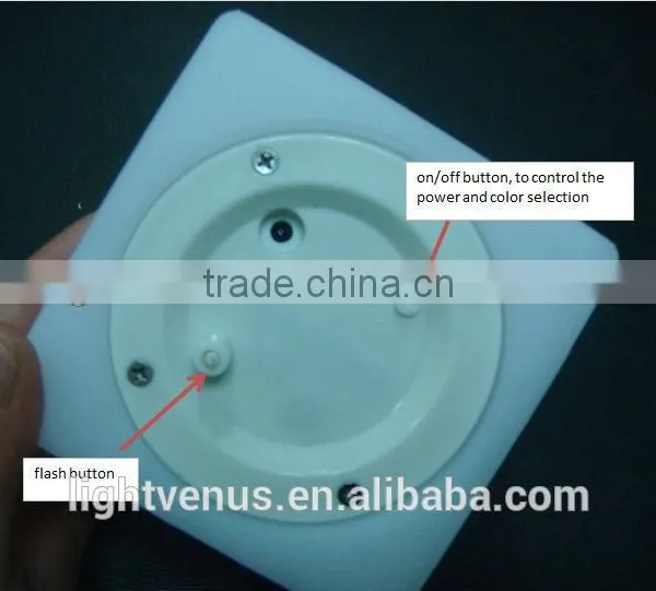 10x10x10cm Decorative Multi Color Changing Rechargeable Led Table Lamps photo-5