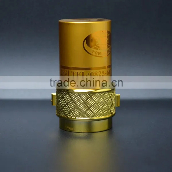 Wine Bottle Aluminum Screw Cap Non Refillable Cap Pilfer Proof Cap photo-6