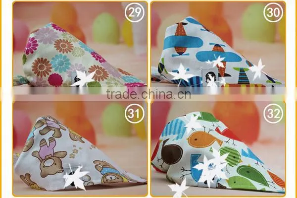 Trangle Cotton Triangle Baby Bib Wholesale photo-6