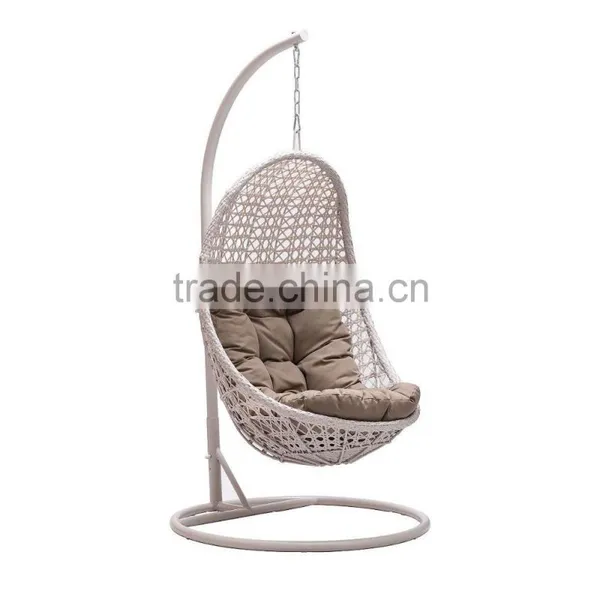 Outdoor Garden Swing Furniture Wicker Rattan Patio Swing Chair photo-2