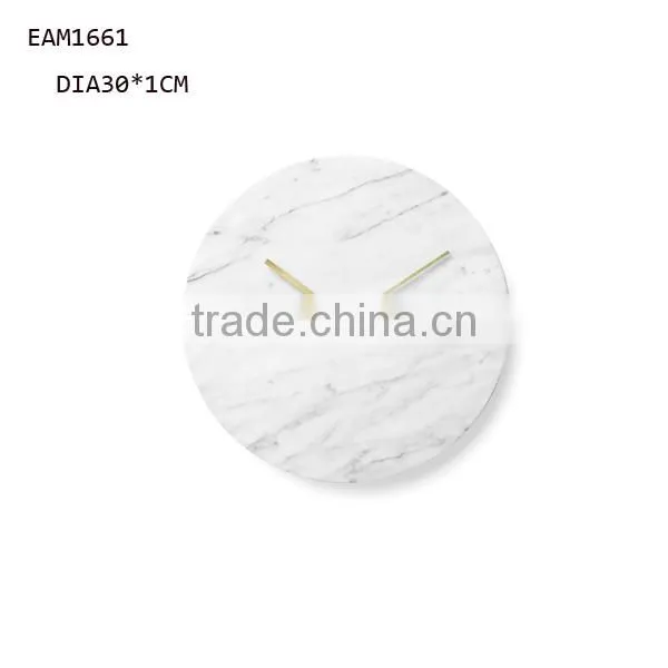 Clock Design Black Marble Wall Clock Not Real Marble Print Marble Clock photo-4
