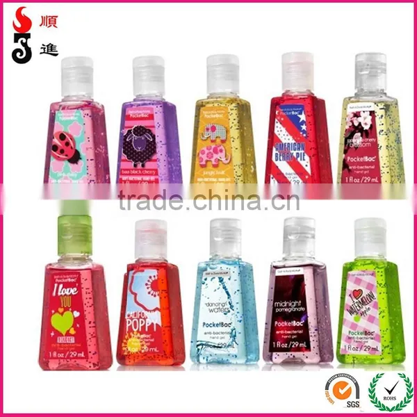 New Product Cute Holder 29ml Antibacterial Alcohol Gel Hand Sanitizer Silicone Case for BBW photo-5