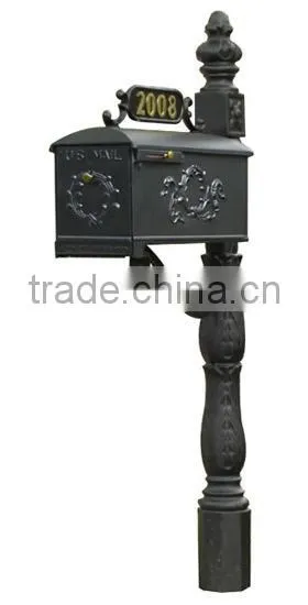 Cast Iron or Cast Aluminum Antique Mailbox for Sale photo-5