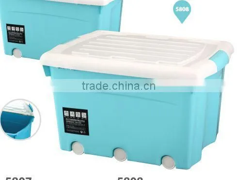 Durable Colorful Plastic Non-slip Water Bucket With Lid photo-3