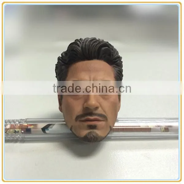 1 6 Ironman 3 Movie Character Robert Downey Jr.head Sculpture photo-6
