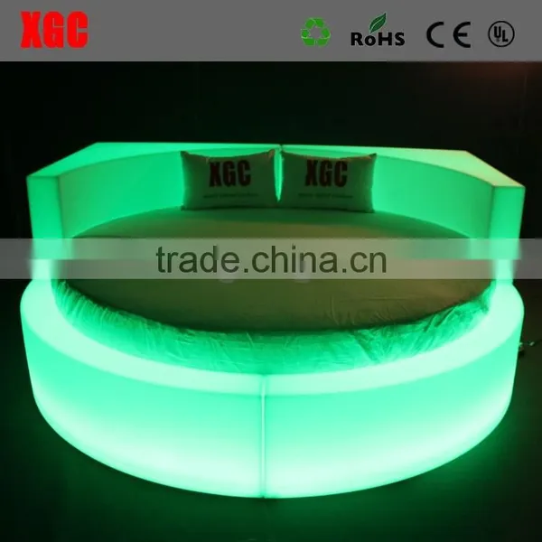 New Design LED Tanning Bed Hotel Bed With 16 Colors Changing Led Light photo-4