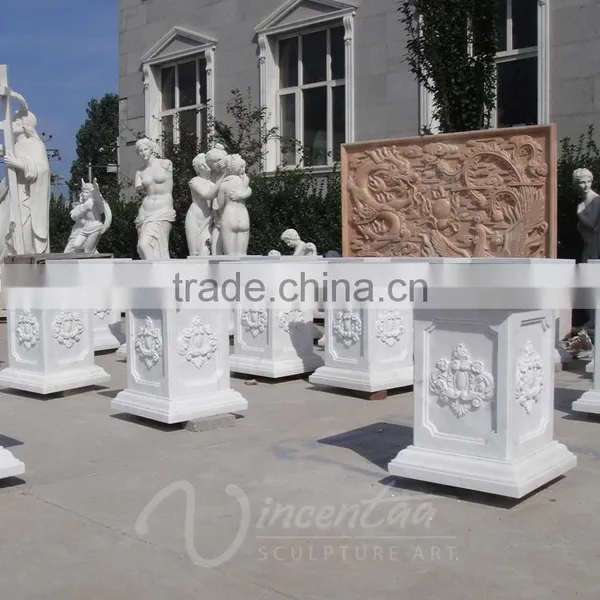 China Supplier Wholesale Art Deco Stone Marble Bases for Sculptures photo-2