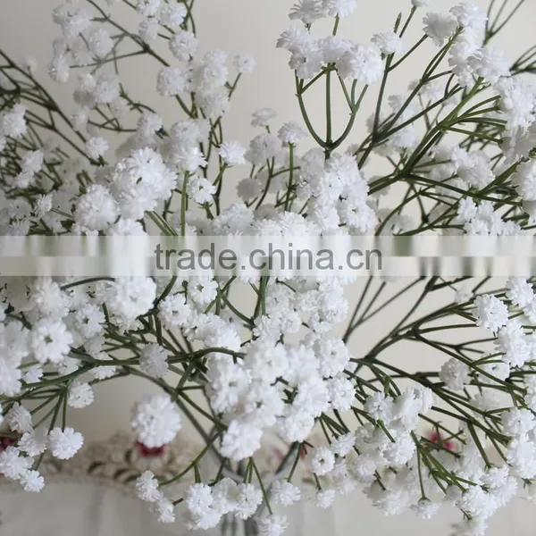 Cheap Wholesale Artificial Flowers Wedding White Baby Breaths Artificial Flowers photo-6