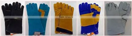 DDSAFETY Wholesale China Welding Leather Gloves photo-6