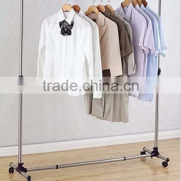Heavy Duty Mobile Folding Metal Commercial Garment Rack photo-4