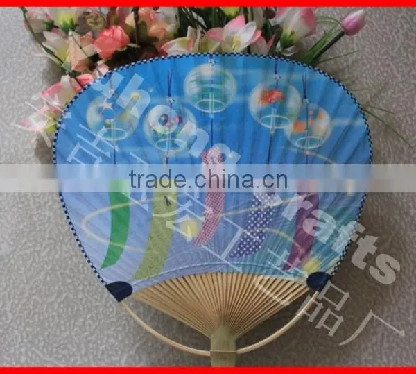 OEM Excellent Creative Design Round Paper Fan With Printing photo-3