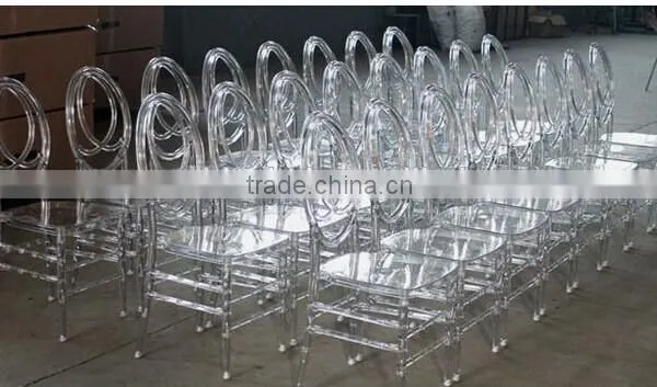 Qingdao Factory Supply Clear Resin Acrylic Transparent Chiavari Chair for Wedding photo-3