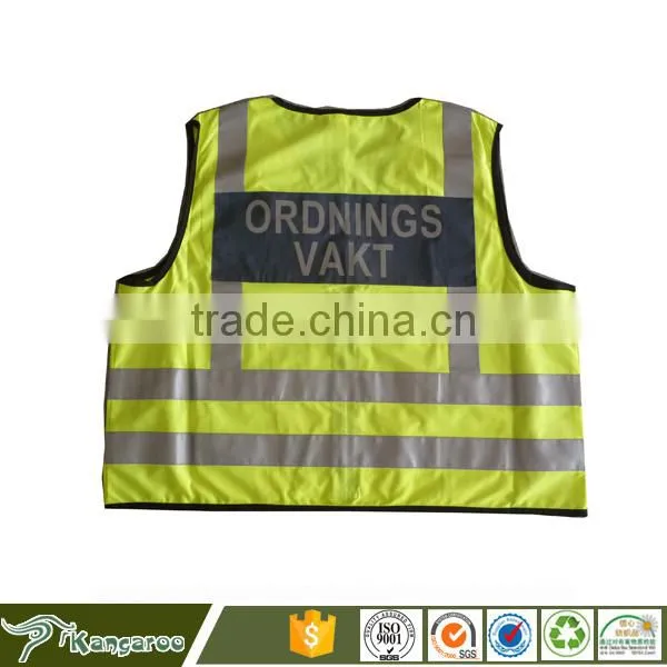 Safety Vest Clothing Uv Reflective Stripes Material photo-2