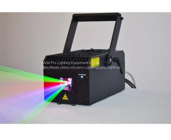 4W Stage Disco Laser Show Lighting RGB Full Color Animation DJ Laser Lights photo-5