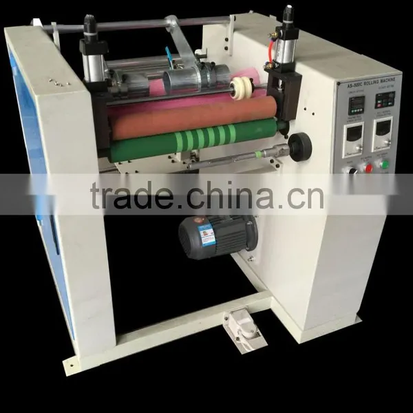 China Degradable Plastic pe Film Roll Making Machine photo-4