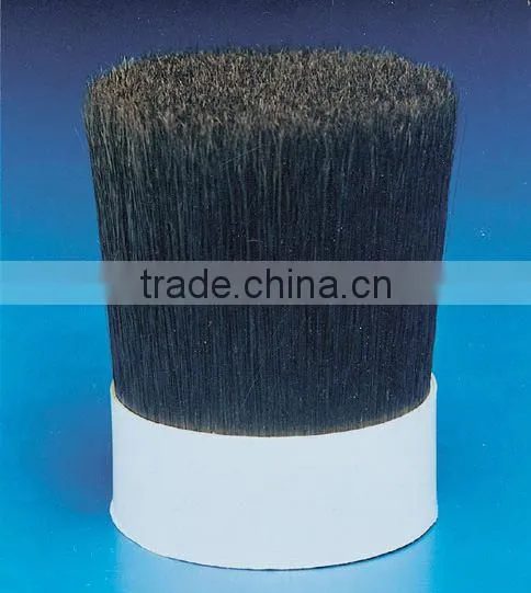 Black boiled bristles