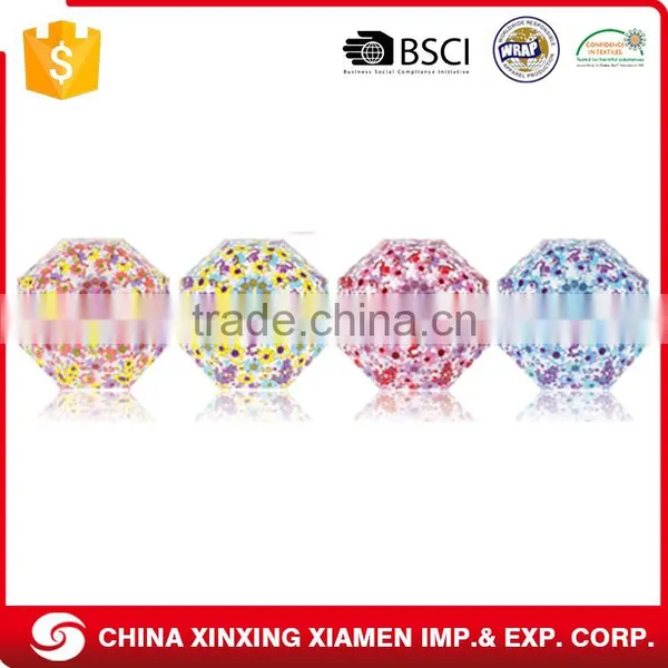 Waterproof Auto Open Paper Printing Chinese Fancy Poe Umbrella photo-3
