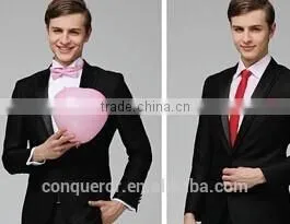 New Disign Most Popular Black One Button Wedding Dress Suits for Men SHT562 photo-3