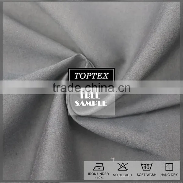 45%rayon 55%cotton Solid Dyed Woven Fabric photo-3