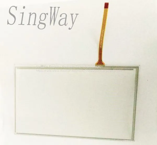 SingWay 7 Inch 4 Wire Resistive Touch Panel for Car Navigation