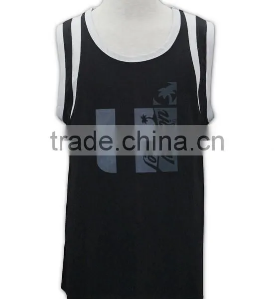 Chinese Manufatory High Quality New Design Tank Tops Man photo-2