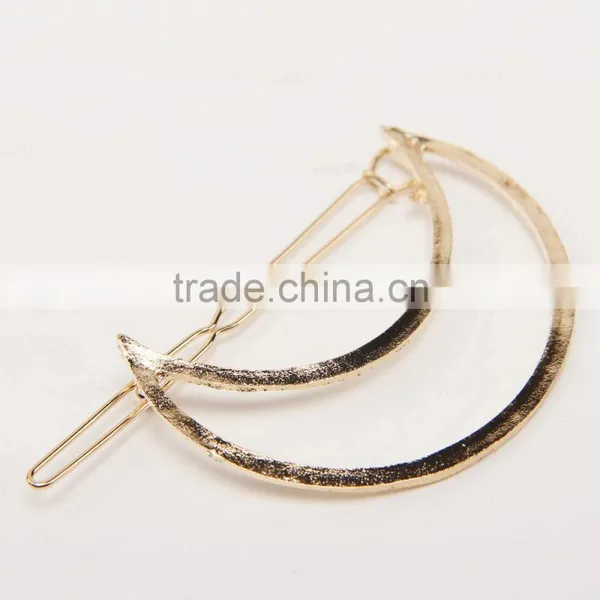 Boho Moon Hair Pin Brooch photo-2