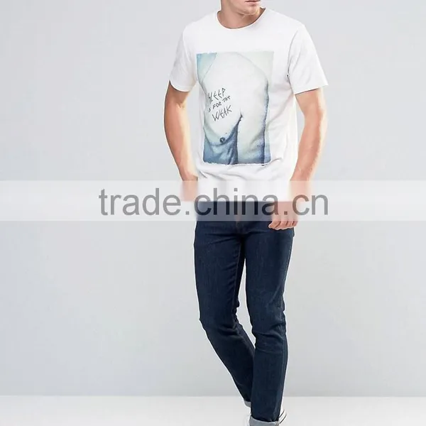 2017 Guangzhou Shandao Wholesaler 180g 95% Cotton 5% Polyester Summer Short Sleeve T Shirts Site photo-4