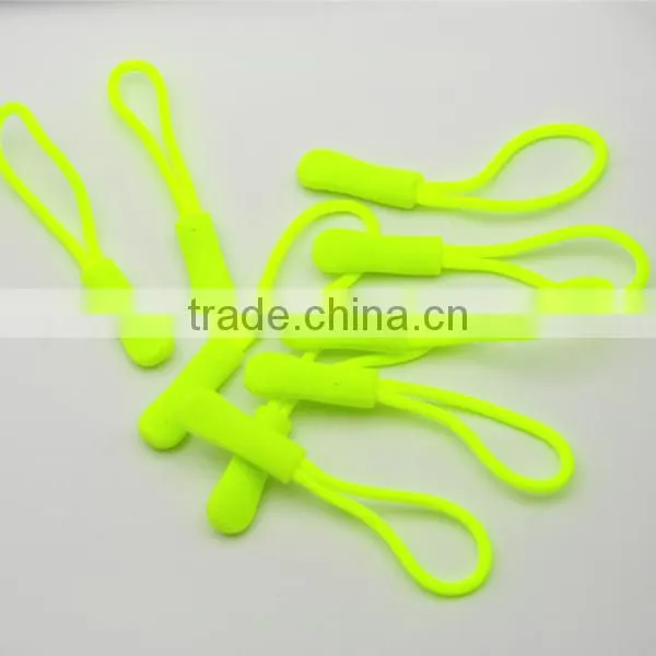 Slip-resistant Fluorescent Zipper Puller Fashion Plastic Puller for Apparel Luggage Bag Sportwear 010 photo-2