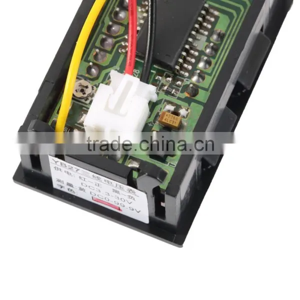 LCD DC 3.2-30V Red LED Panel Meter Digital Voltmeter With Two-wire MTY3 Brand New photo-3